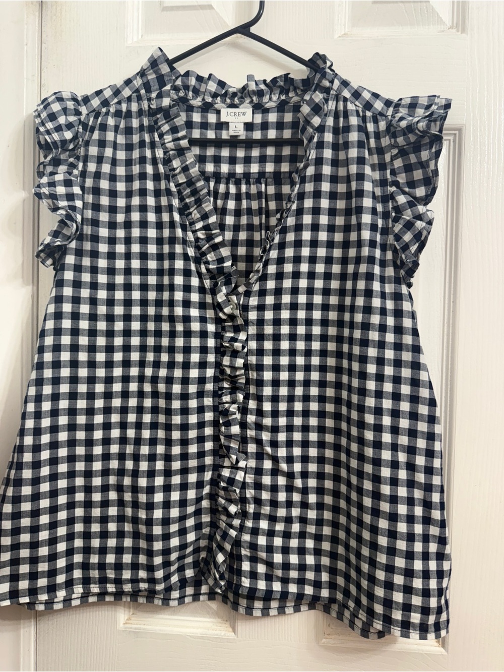 J Crew navy top
